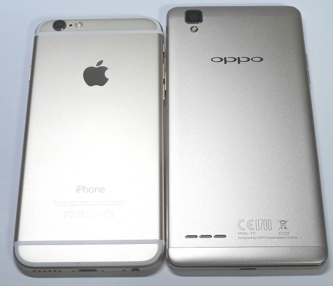 Oppo outlet and apple